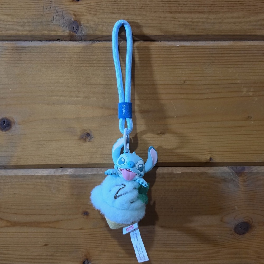 MINISO Disney Stitch Food Dessert Series Stitch on Ice cream Cone Very Rare HTF